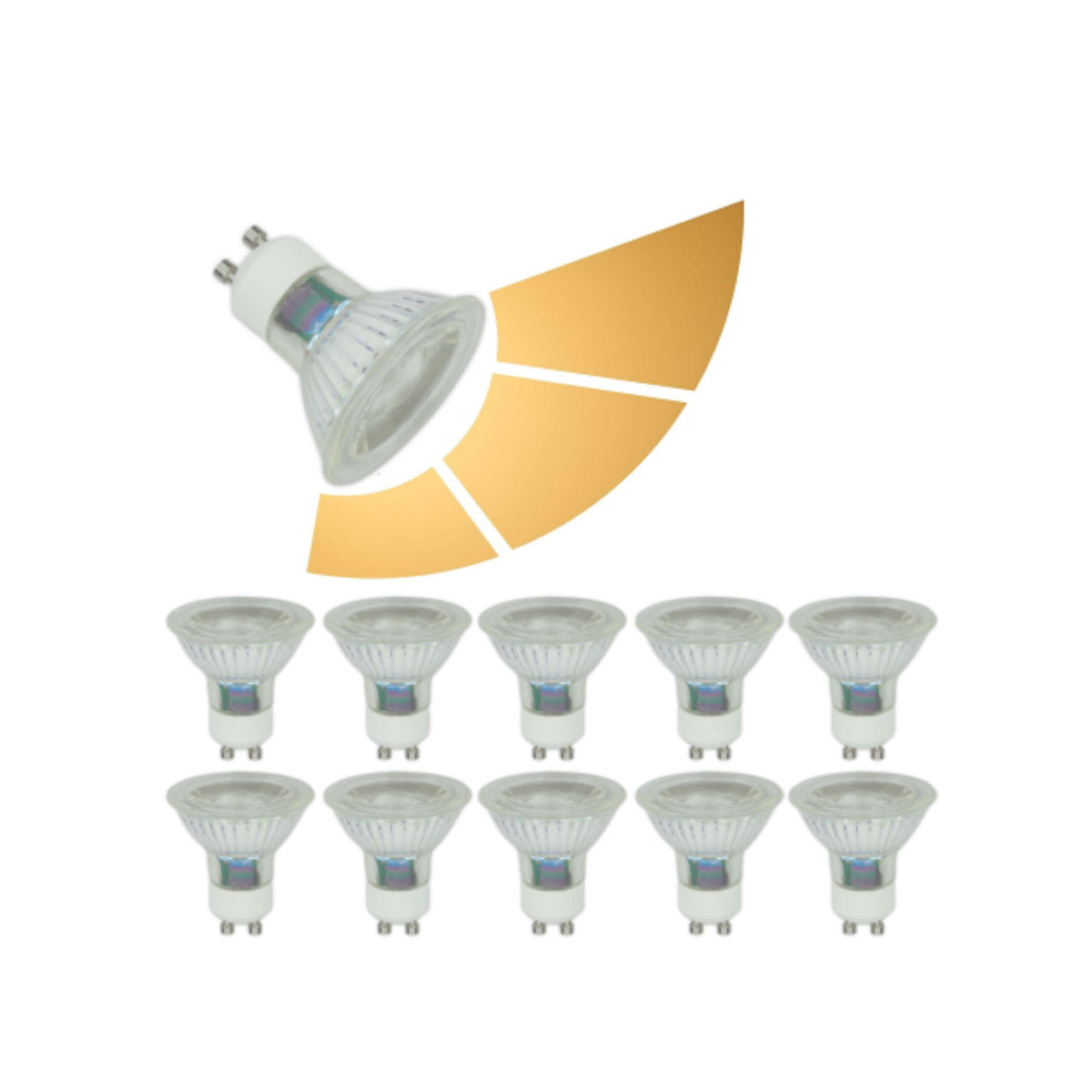 Lampadina GU10 6W Dimmerabile.