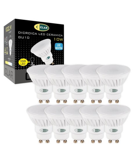 Bombilla LED GU10 10W Cerámica 932 lm
