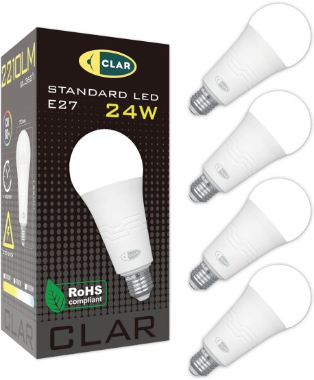 Bombillas LED E27 24W Mate A70