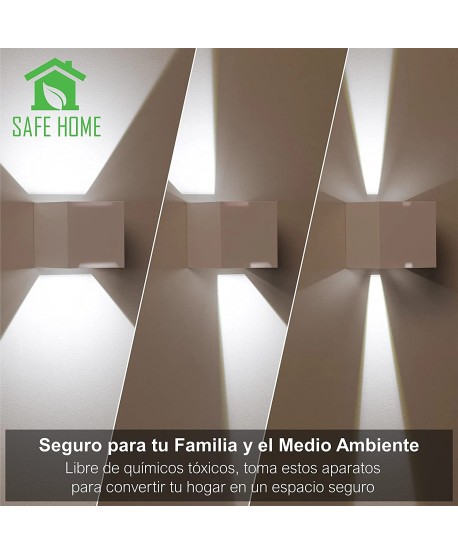 Aplique de Pared Exterior 12W Blanco CCT