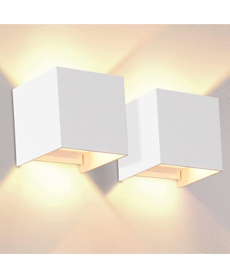 Aplique de Pared Exterior 12W Blanco CCT