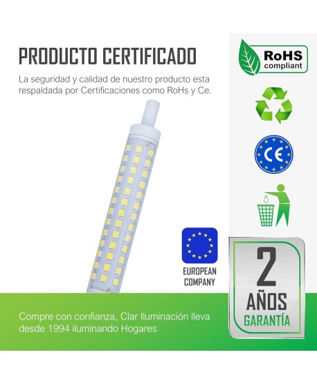 Bombillas R7S LED 12W