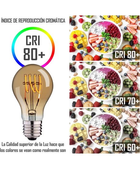 Bombilla Vintage REGULABLE 5W A60