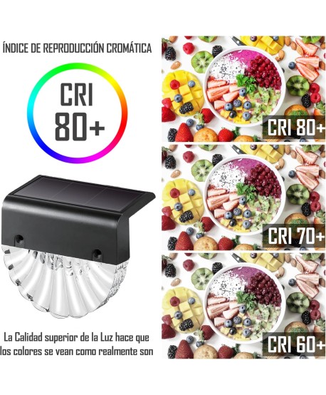 HYBEC - Luz Escalera Exterior Solar