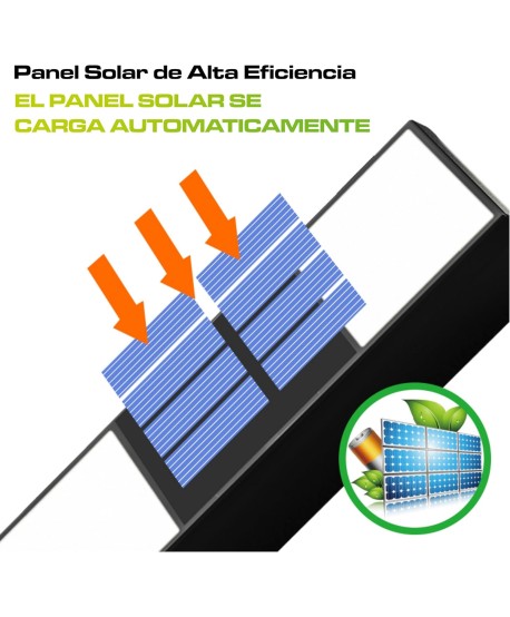 HYBEC - Aplique Solar Exterior Pared Boro