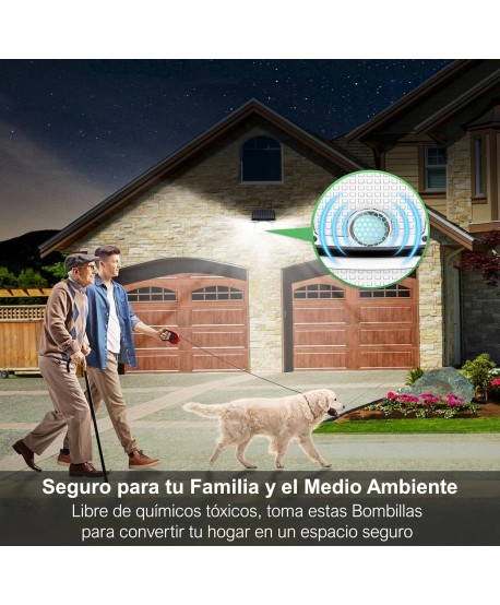 Focos LED Exterior Solar 1000lm