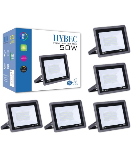 Focos LED Exterior Proyector Impermeable 50W IP66