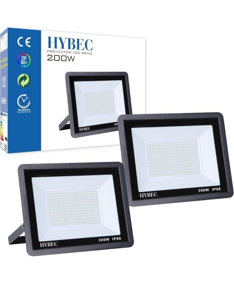 Focos LED Exterior Impermeable 200W IP66