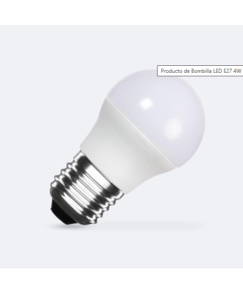 ESFERICA LED E27 4W CRISTAL