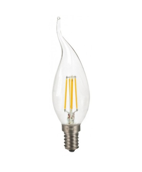 VELA CANDELA LED E14 FIL.4W AMBER REGUL.