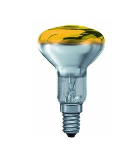 REFLECTORA R50 AMARILLA E14 230V