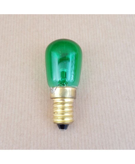 PEBETERO 15W 220-240V E14 VERDE