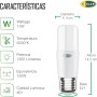 Bombilla LED Tubular E27 15W, bombilla tublar