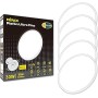 CLAR -  Plafón Salón, Plafones Para Techo Led, Plafón Cocina 30W