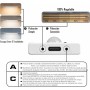 Luces Para Armarios Interiores, Luz LED Magnética Con Sensor De Movimiento,60 Cm