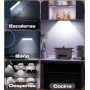 CLAR - Luces Para Armarios Interiores, Luz LED Magnética Con Sensor De Movimiento,60 Cm