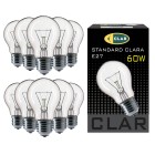 Bombilla Incandescente E27 Standard Clara 60W