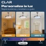 CLAR - Ventilador de Techo Regulable CCT (Níquel)