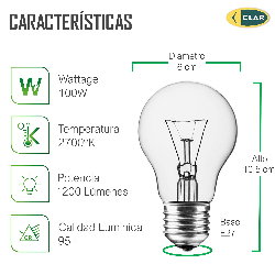 CLAR - STANDARD CLARA 100W 230V