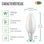 Bombilla Estilo Vela Clara E14 60W