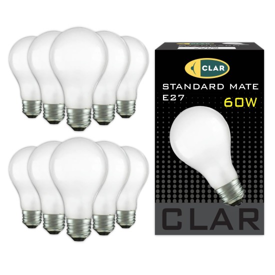 Bombilla Incandescente E27 Standard Mate.