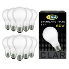 Bombilla Incandescente E27 Standard Mate.