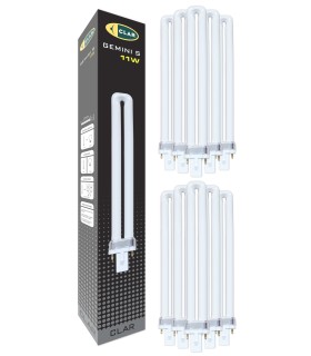 Bombilla Fluorescente Gemini S 11W 4000K G23 Tubo Compacto Luz Blanca Neutra