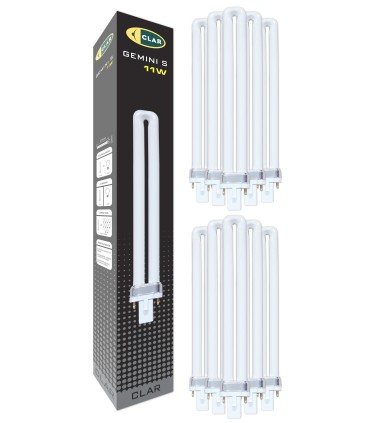 Bombilla Fluorescente Gemini S 11W 4000K G23 Luz Blanca Neutra