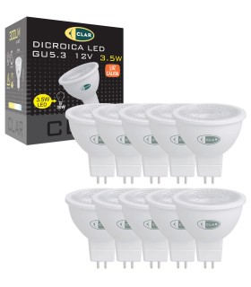 CLAR - Bombilla LED GU5.3, MR16 LED, 3,5W