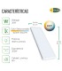 Panel LED Superficie 90x30 CCT