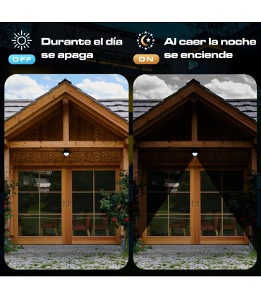 Bombilla LED E27 Sensor Crepuscular 10W