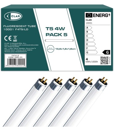 Tubo Fluorescente T5 4W Miniatura