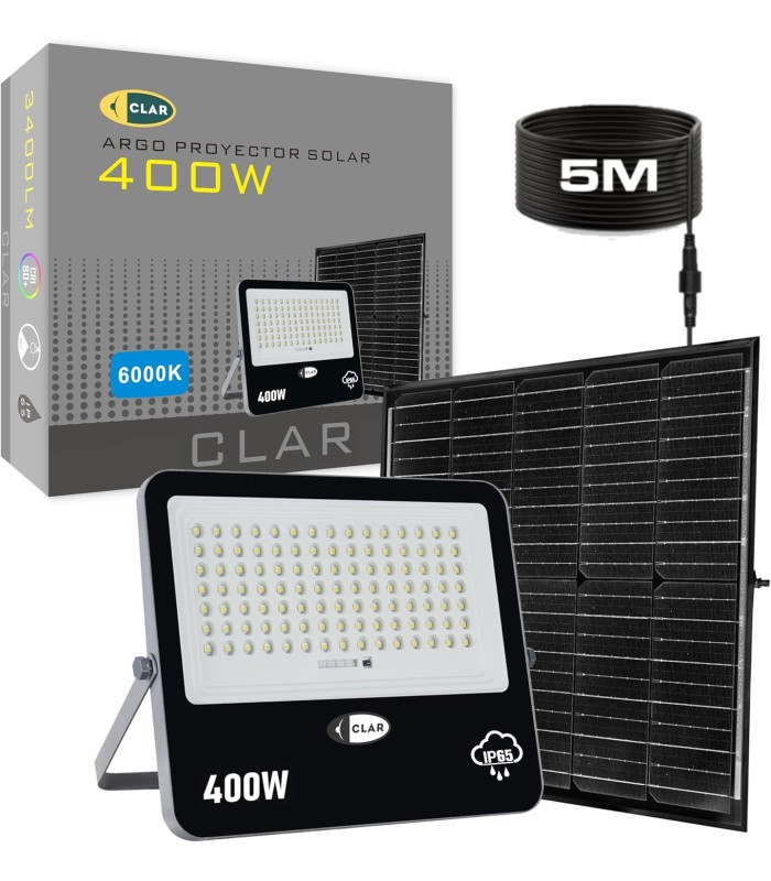 Proyector LED solar Exterior 400W