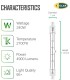 copy of Bombilla Halogena Lineal 120W 118mm.