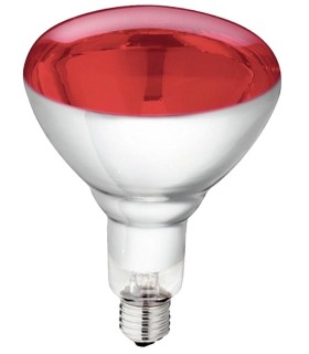 Bombilla Infrarrojo 150W 230V E27 ROJO