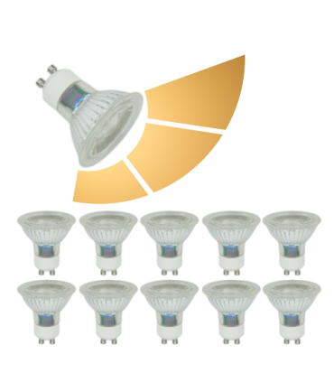 Bombilla GU10 6W Regulable.