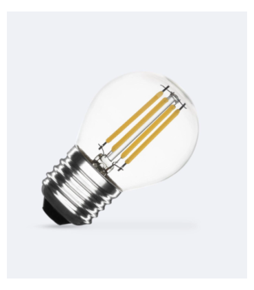 ESFERICA LED E27 FIL. 4W REGULABLE