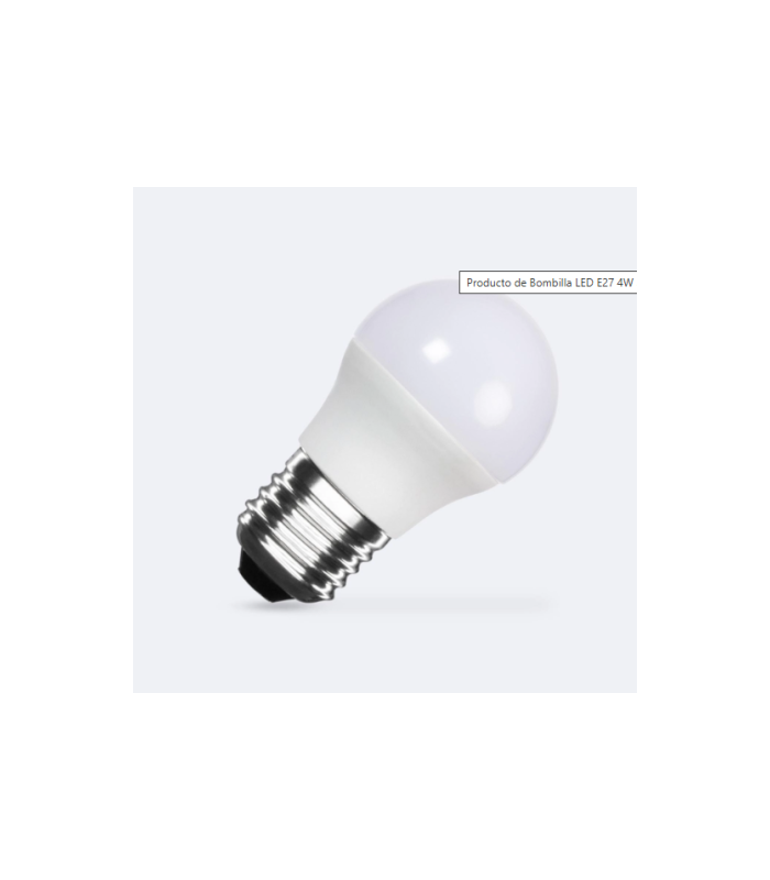 ESFERICA LED E27 4W CRISTAL