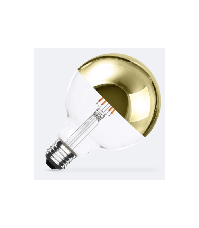 GLOBO  D.125 CUPULA ORO 6W REGULABLE