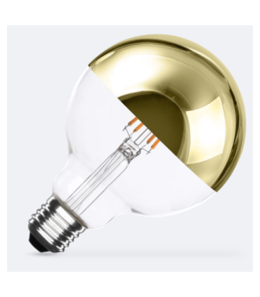 GLOBO  D.125 CUPULA ORO 6W REGULABLE