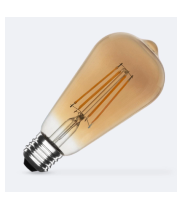 DEC. PEBETERO LED AMBER 6W E27 REG.