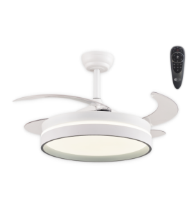 Ventilador Techo Aspas Retráctiles ESKAY BLANCO