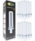 Bombilla Fluorescente Gemini S 7W 2700K G23 Luz Blanca Calida