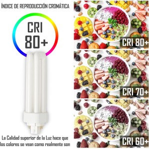 Bombilla Fluorescente Gemini T/E 42W GX24q-4