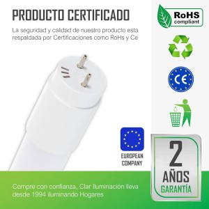 Tubo Fluorescente LED 90 cm T8 14W, Tubo LED 90cm, Tubo de Luz LED