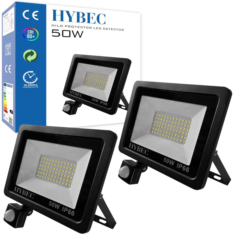 NILO PROYECTOR LED DETECTOR 50W 6000ºK