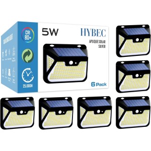 SILVER APLIQUE SOLAR IP65...