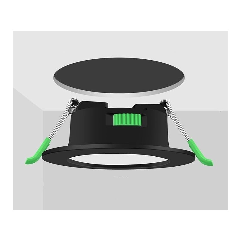 STARLED DOWN MINI 7W REGULABLE CCT NEGRO