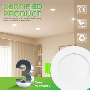 Downlight Regulable CCT 4W Negro Ø55-68mm-4W-110°