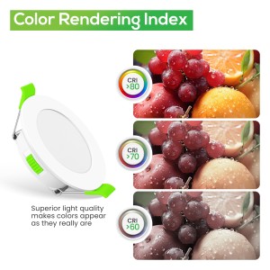 Downlight Regulable CCT 4W Niquel Ø55-68mm-4W-110°